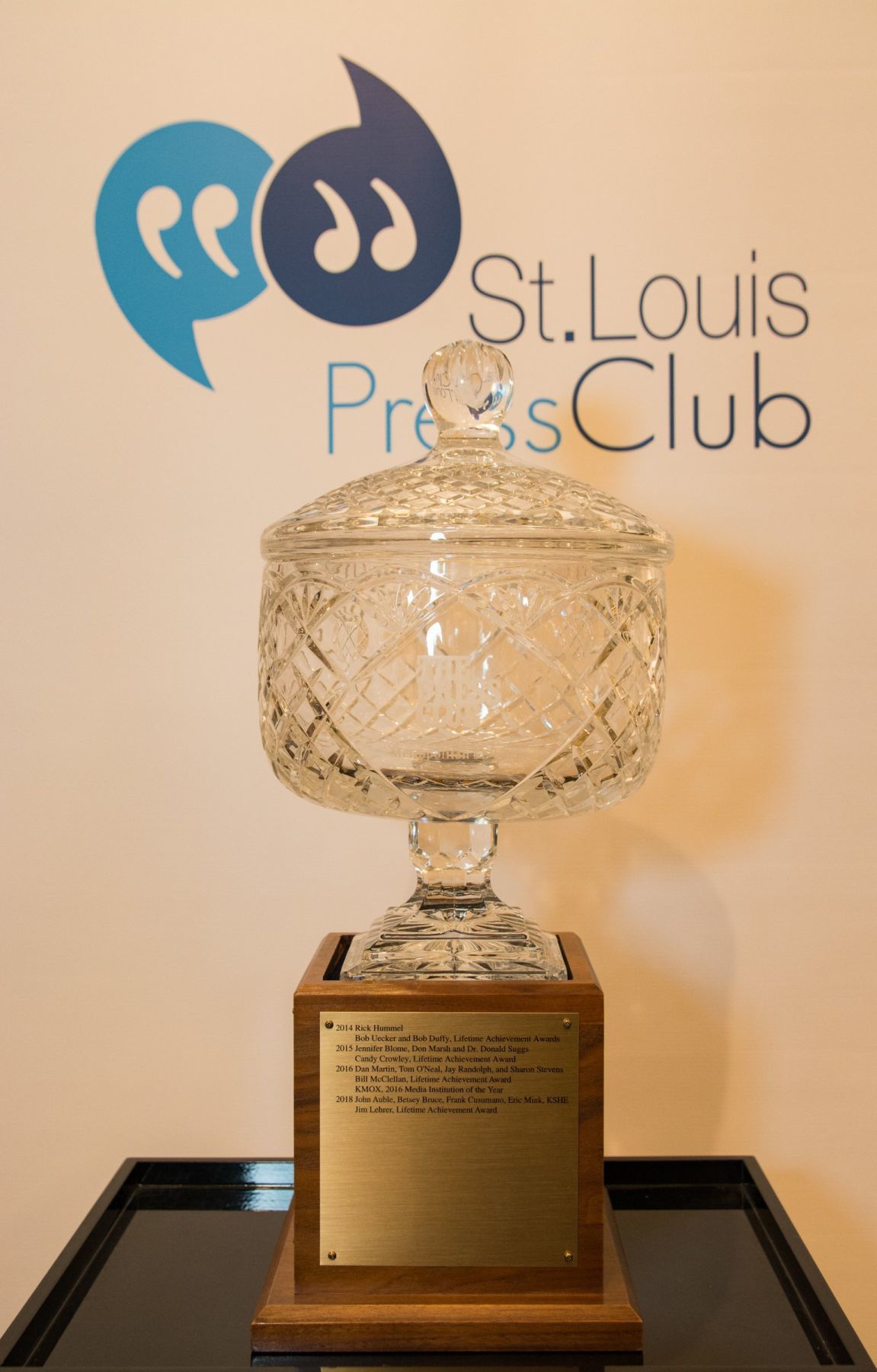 St. Louis Press Club's Media Persons of the Year award